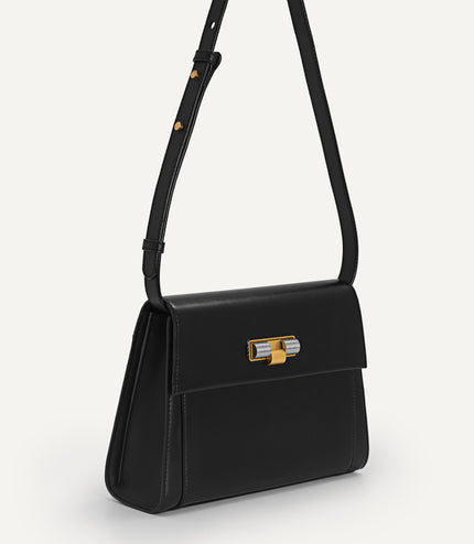 Leather Top Handle Bag