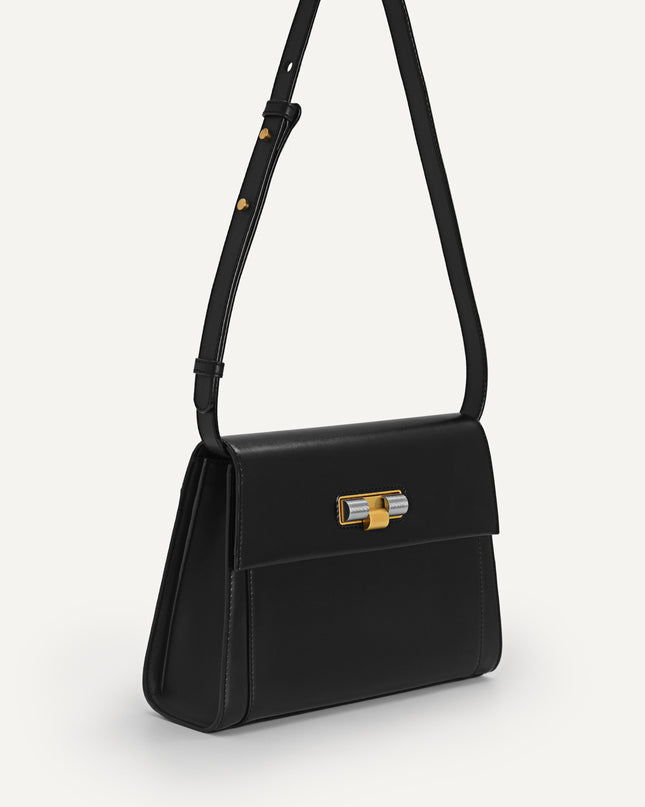 Leather Top Handle Bag