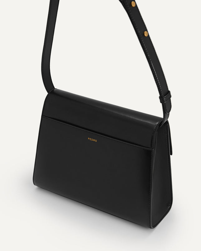 Leather Top Handle Bag