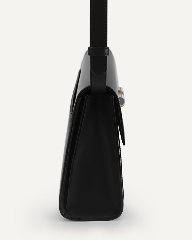 Leather Top Handle Bag