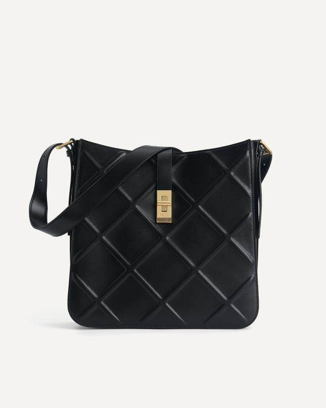 Quilted Hobo Bag