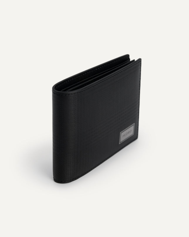 Leather Bi-Fold Wallet with Flip