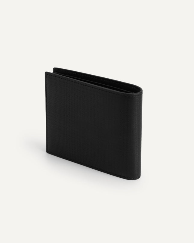Leather Bi-Fold Wallet with Flip