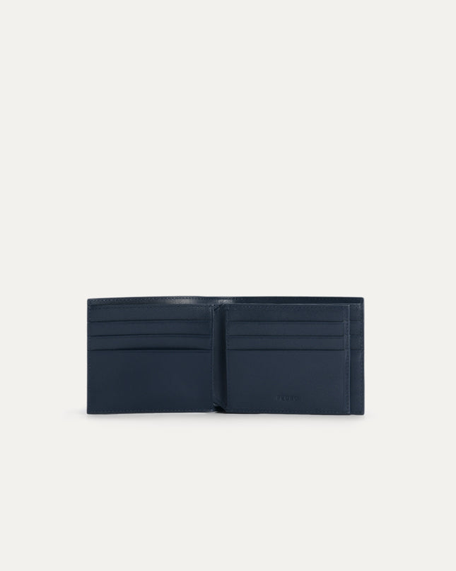 Leather Bi-Fold Wallet with Flip