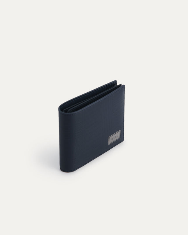 Leather Bi-Fold Wallet with Flip