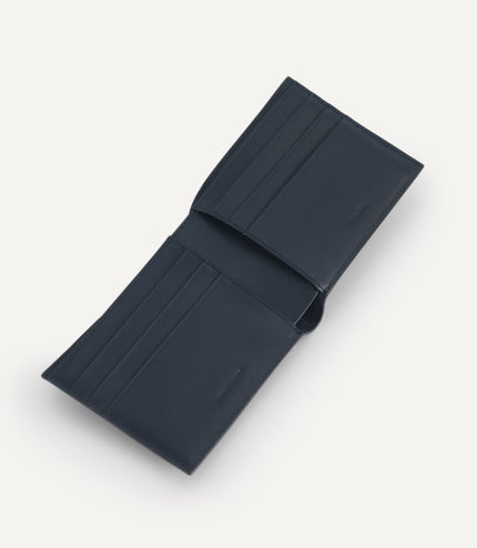 Leather Bi-Fold Wallet with Insert