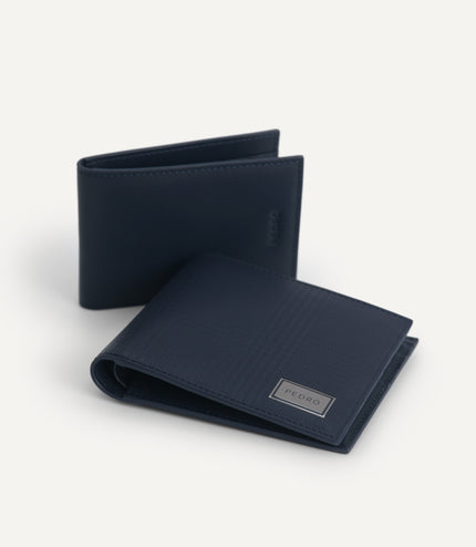 Leather Bi-Fold Wallet with Insert