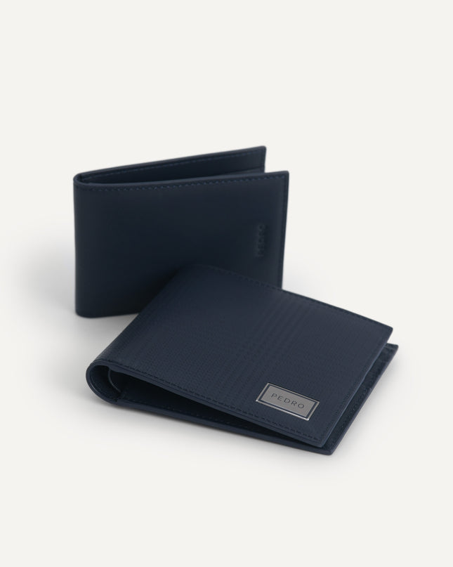 Leather Bi-Fold Wallet with Insert