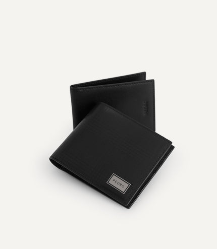 Leather Bi-Fold Wallet with Insert