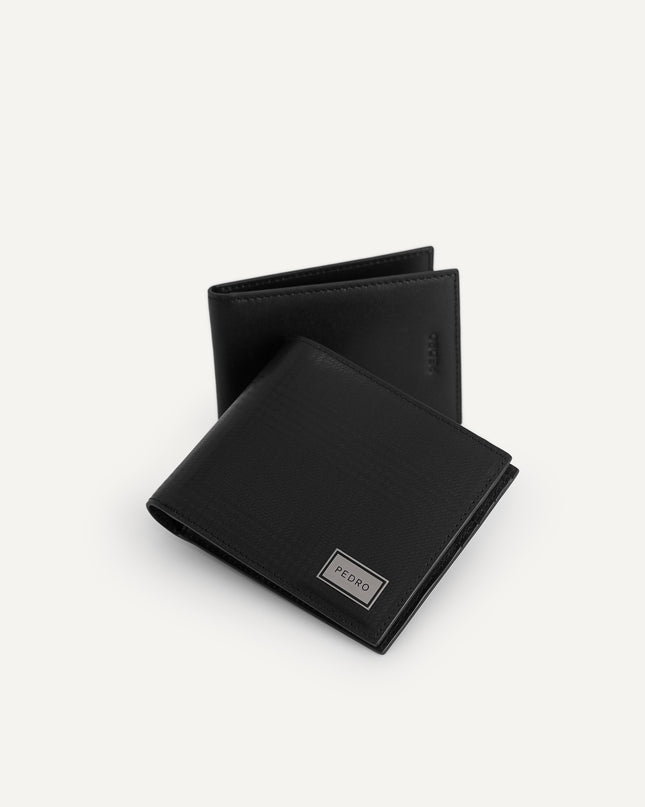 Leather Bi-Fold Wallet with Insert