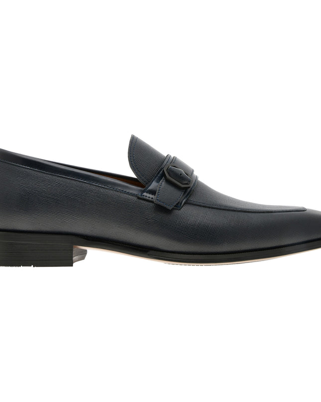 Buckled Leather Loafers