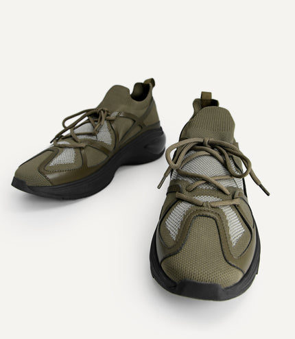 Chunky Mesh Sneakers