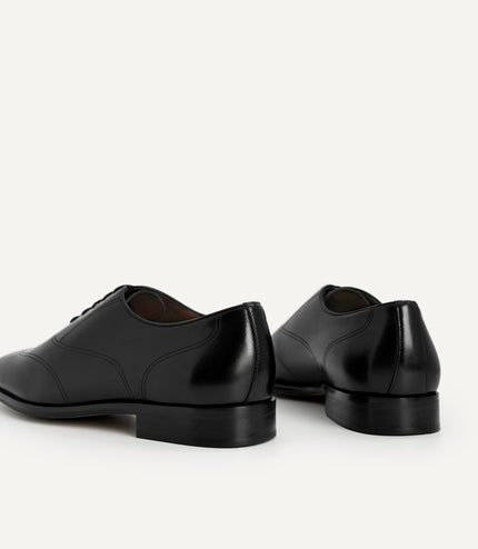 Burnished Leather Derby Shoes