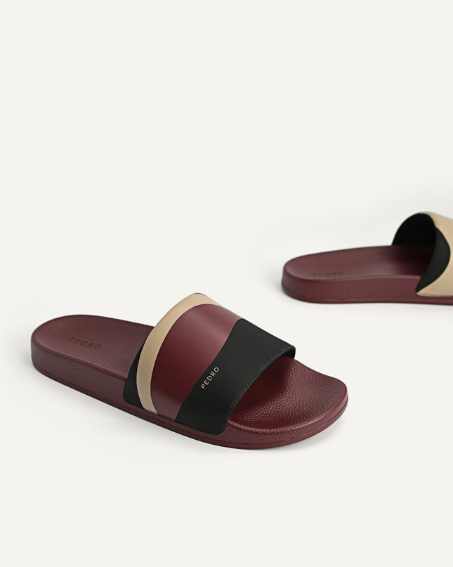 Printed Slide Sandals
