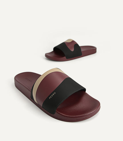 Printed Slide Sandals