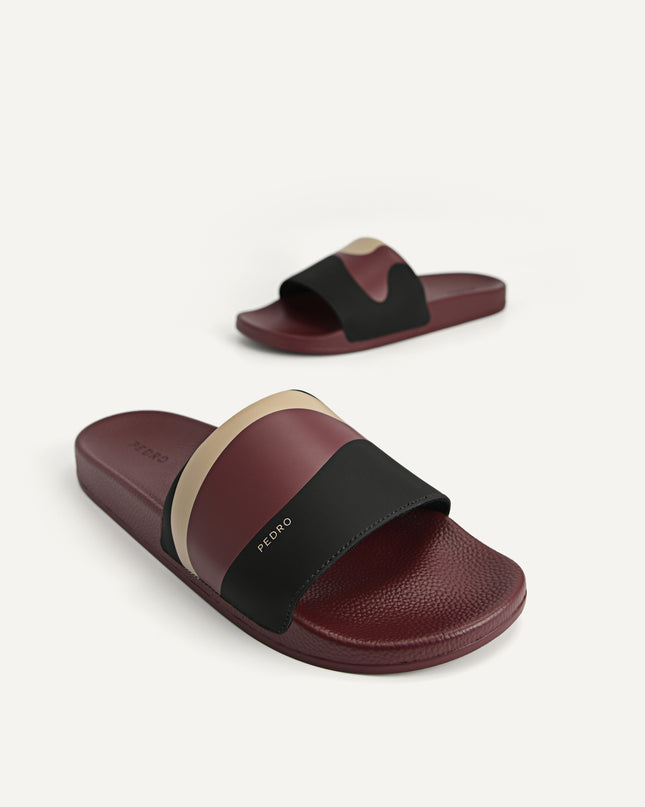 Printed Slide Sandals