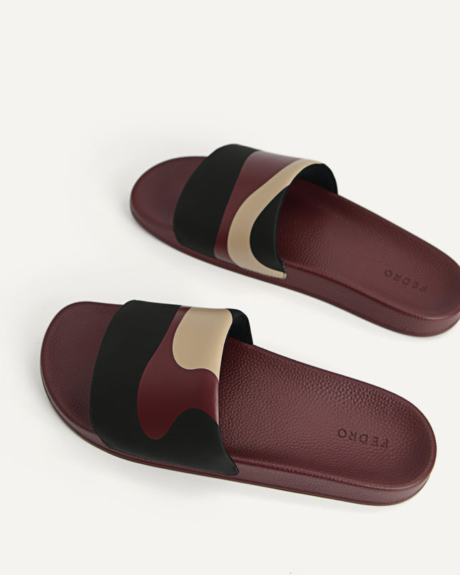 Printed Slide Sandals