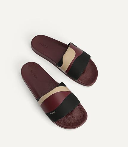 Printed Slide Sandals