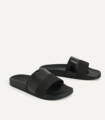 Printed Slide Sandals