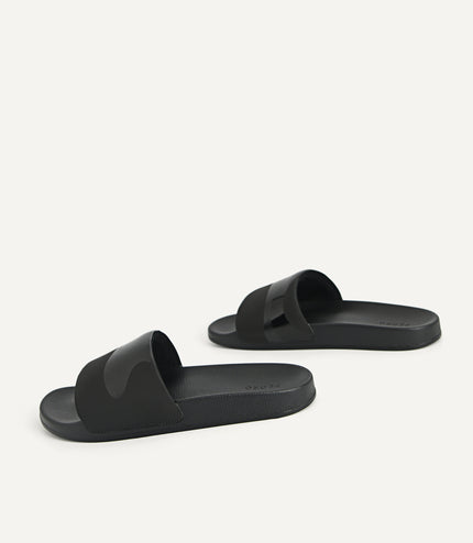 Printed Slide Sandals