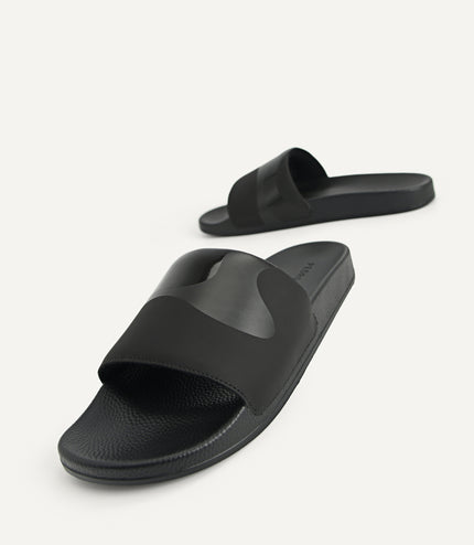 Printed Slide Sandals