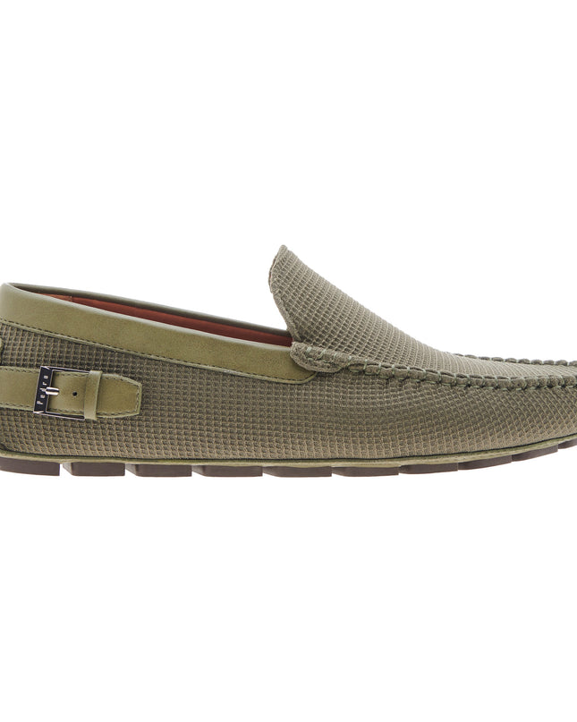 Moccasins with Buckled Detail