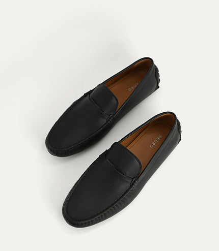 Leather Moccasins with Metal Bit