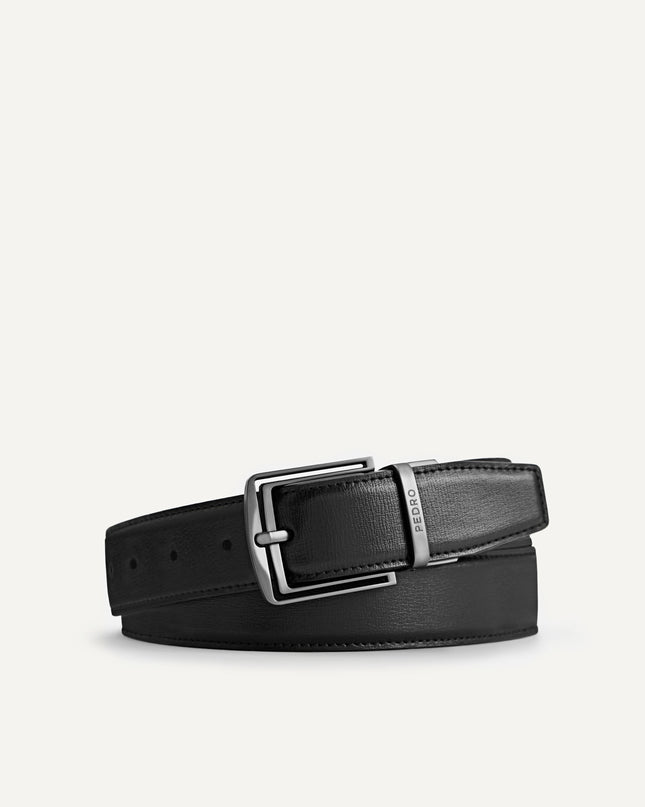 Full-Grain Reversible Leather Belt