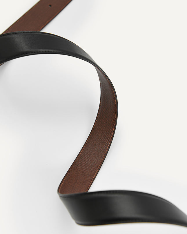 Full-Grain Reversible Leather Belt
