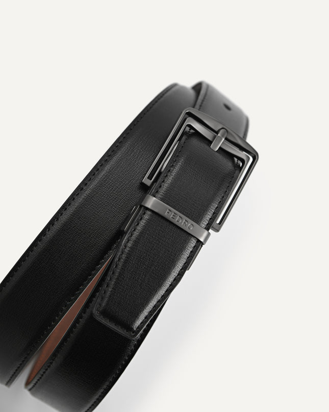 Full-Grain Reversible Leather Belt