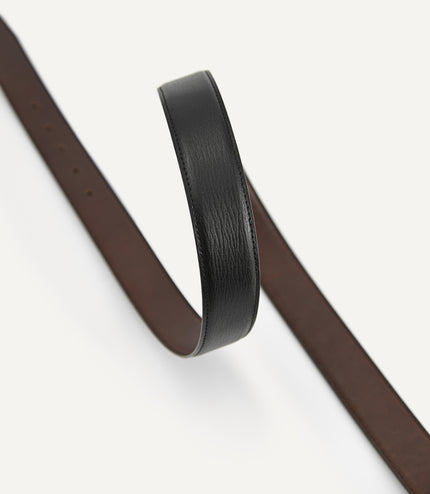 Reversible Leather Belt