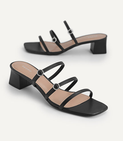 Strappy Heeled Sandals