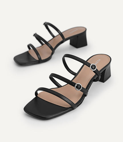 Strappy Heeled Sandals