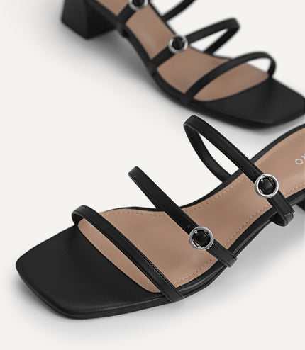 Strappy Heeled Sandals