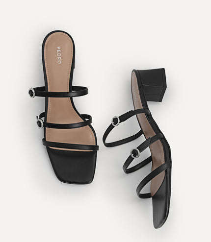 Strappy Heeled Sandals