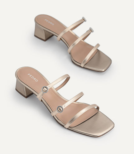 Strappy Heeled Sandals
