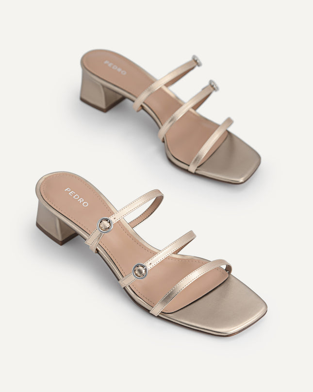 Strappy Heeled Sandals