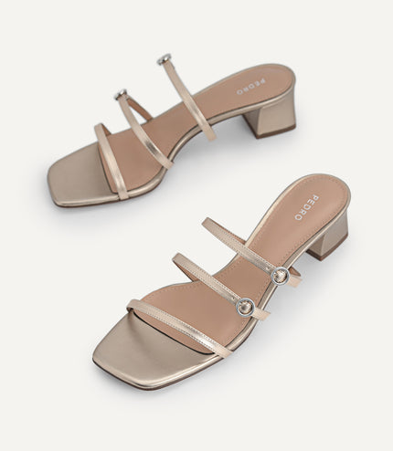 Strappy Heeled Sandals