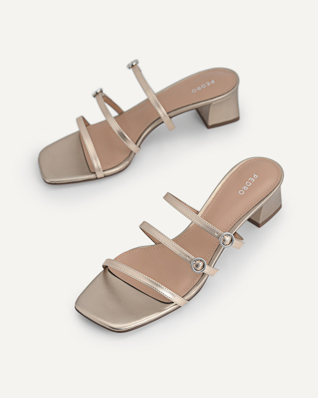 Strappy Heeled Sandals