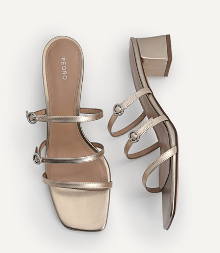 Strappy Heeled Sandals
