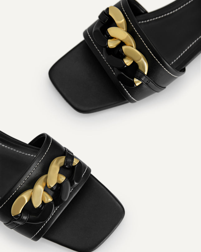 Oversized Chain Sandals