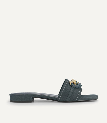 Oversized Chain Sandals