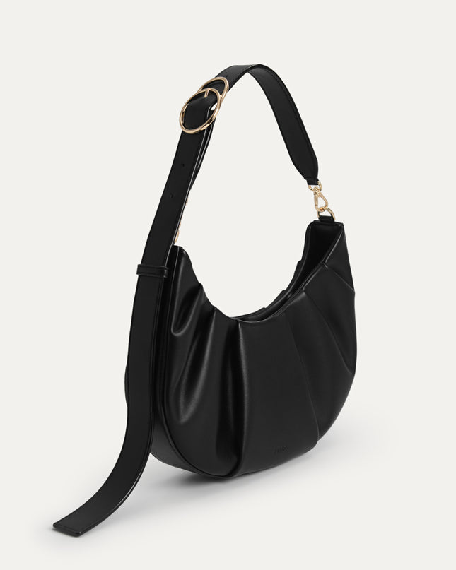 Ruched Hobo Bag