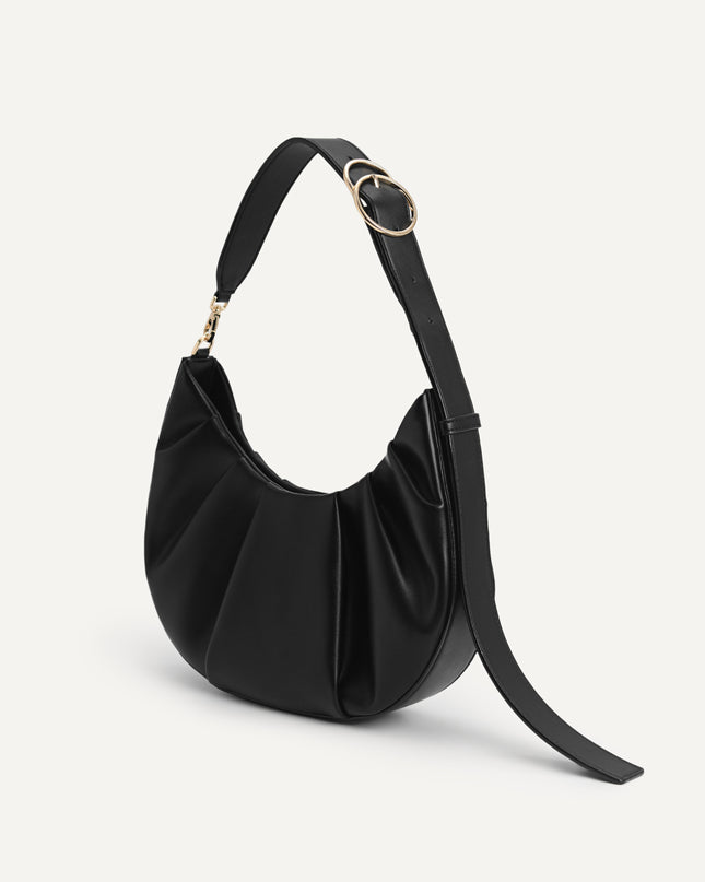 Ruched Hobo Bag