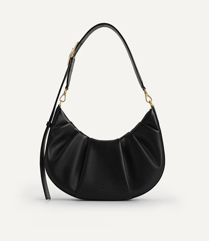 Ruched Hobo Bag