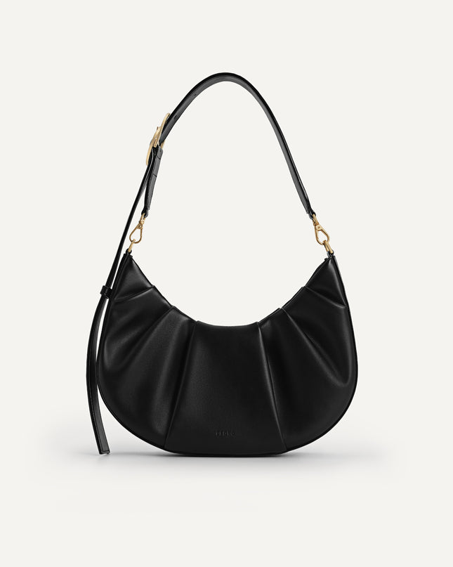 Ruched Hobo Bag