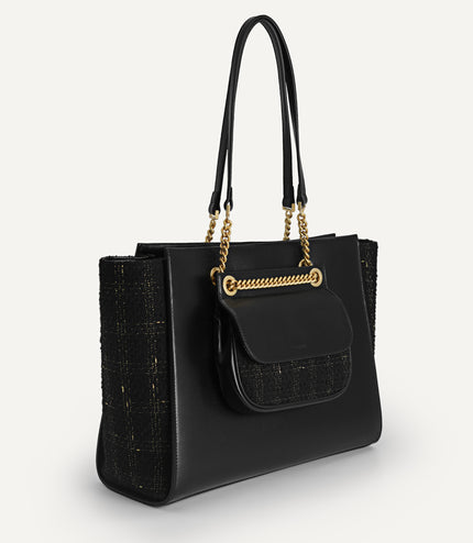 Tweed Tote Bag