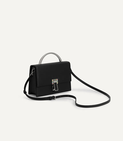 Artemis Leather Top Handle Bag