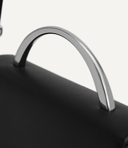 Artemis Leather Top Handle Bag