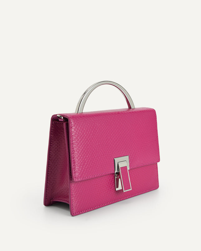Artemis Leather Top Handle Bag